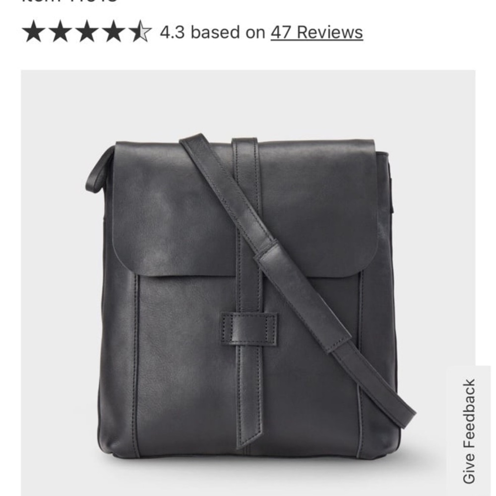 Duluth Trading Co Lifetime Leather Convertible Backpack